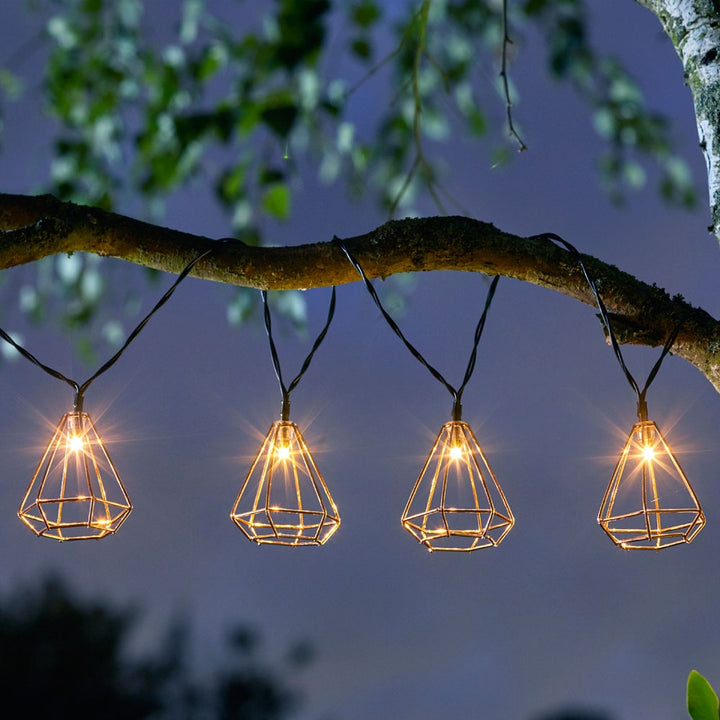 10 Geo Garden String Lights Additional 5