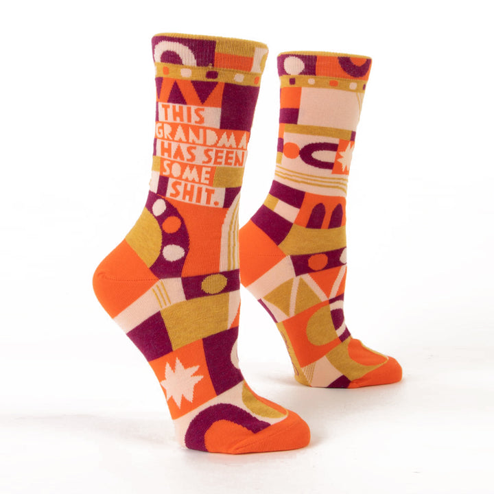 This Grandma Has Seen Some Shit Socks Additional 3