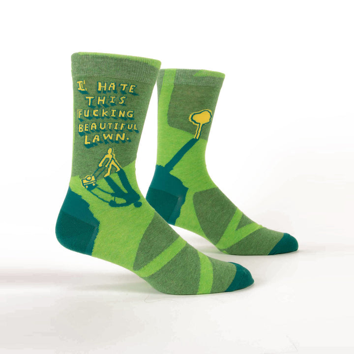 I Hate this Fucking Beautiful Lawn Socks Additional 3