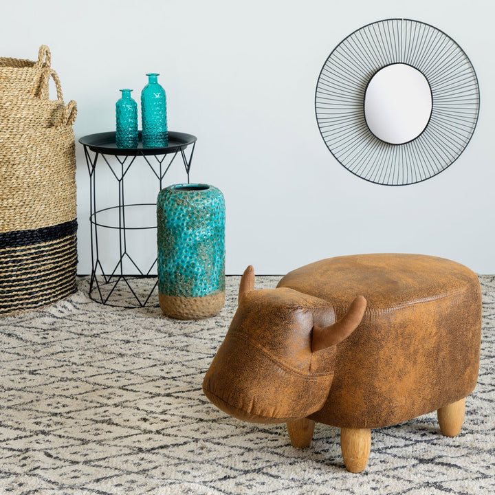 Benton the Bull Footstool Additional 2