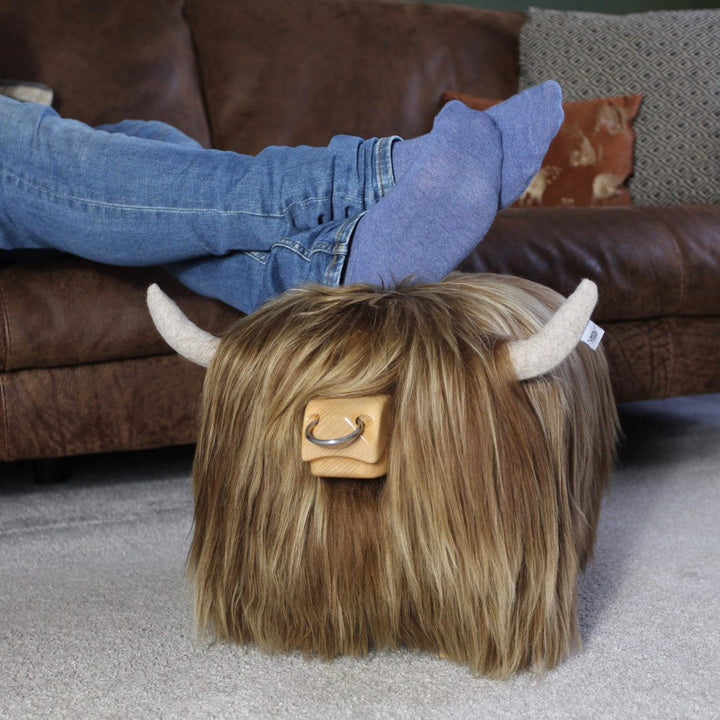 Honey the Highland Bull Footstool Additional 2