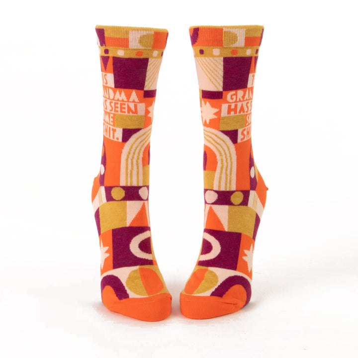 This Grandma Has Seen Some Shit Socks Additional 4