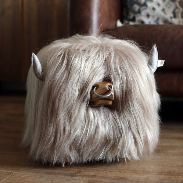 Blaze the Highland Bull Footstool