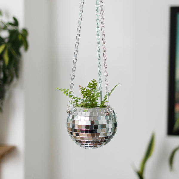 Disco Ball Planter (Small)