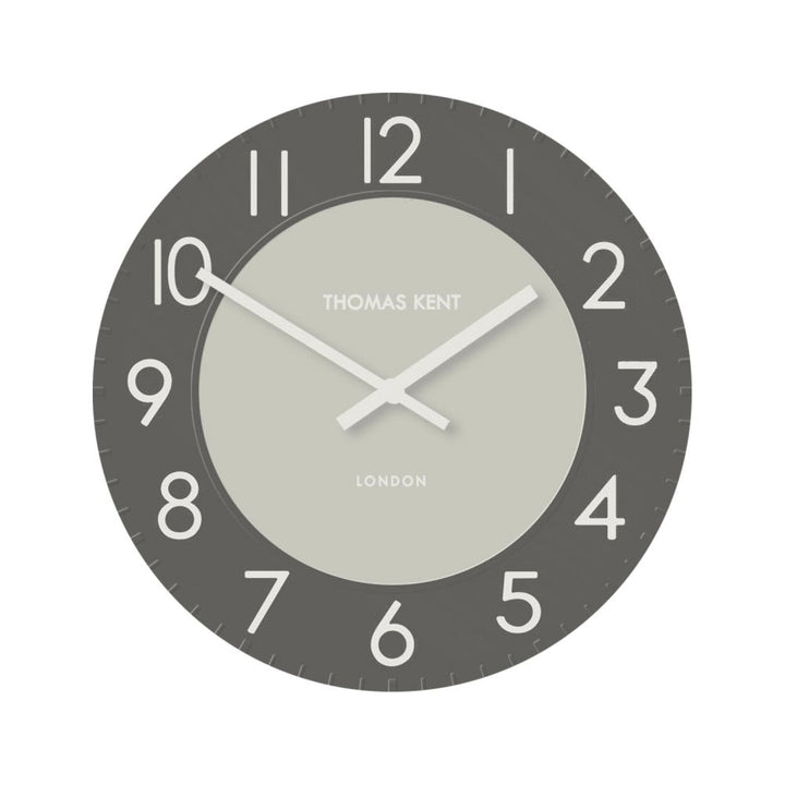Thomas Kent Townhouse Graphite Clock - 12 inch [No Box D] Additional 1