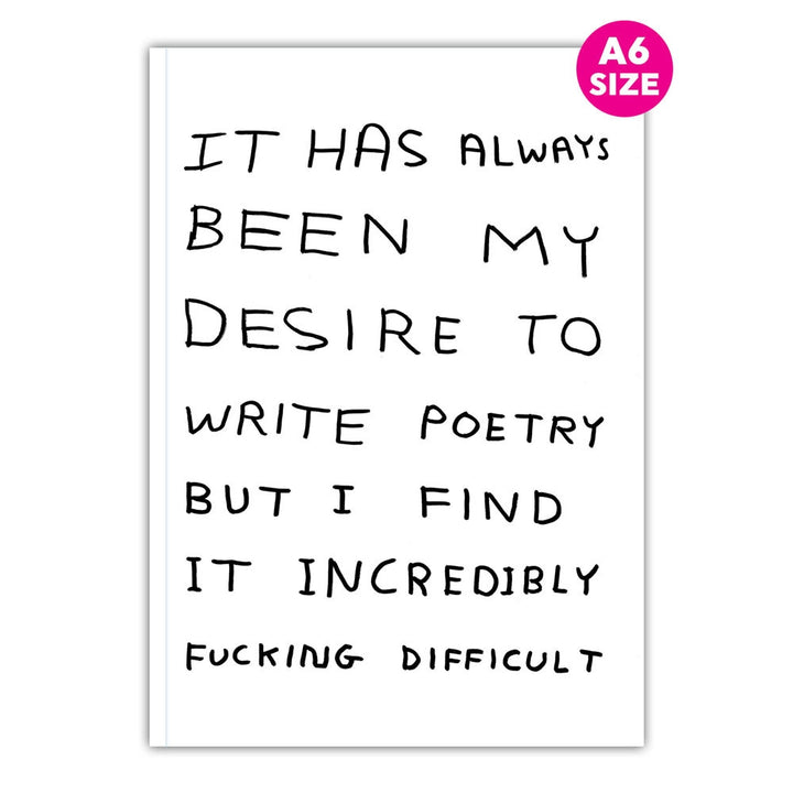 Write Poetry A6 Notebook Additional 2