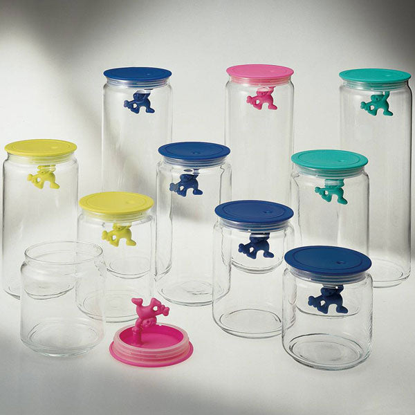 Alessi Gianni Storage Jar - Light Blue [D] Additional 6