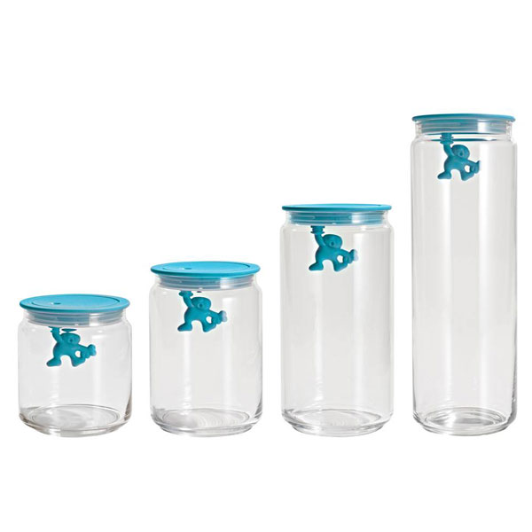 Alessi Gianni Storage Jar - Light Blue [D] Additional 3