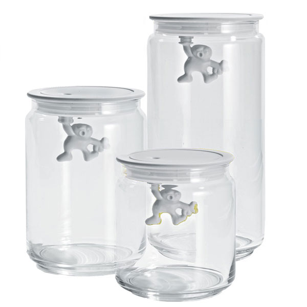 Alessi Gianni Storage Jar - White [D] Additional 1