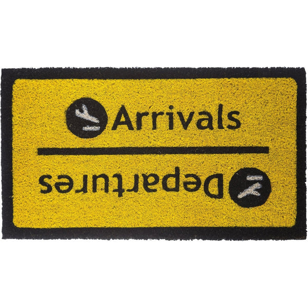 Arrivals & Departures Doormat