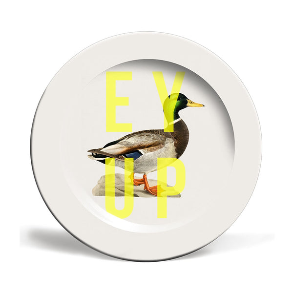 Ey Up Duck side plate