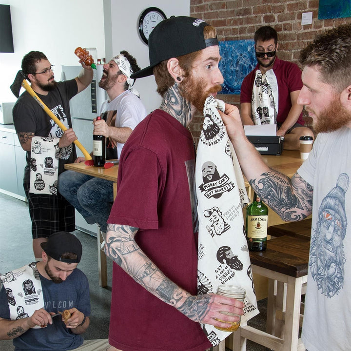 Awesome Fucking Beard Tea Towel Additional 3