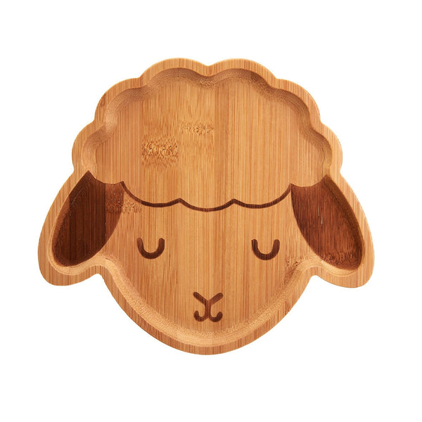 Baa Baa Lamb Bamboo Plate