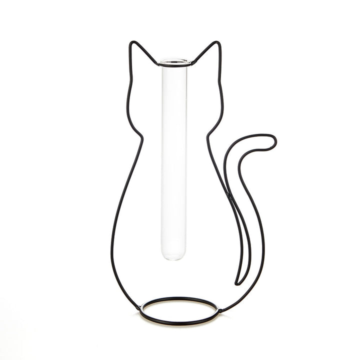 Cat Silhouette Vase Additional 2