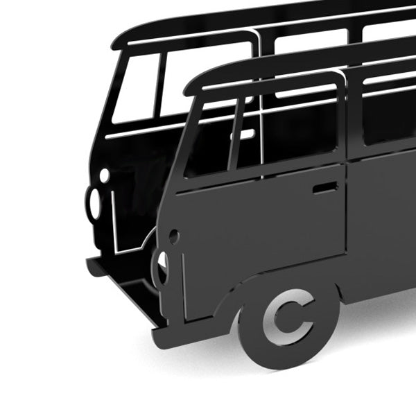 Campervan Magazine Rack - Black Additional 3