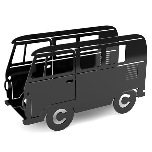 Campervan Magazine Rack - Black