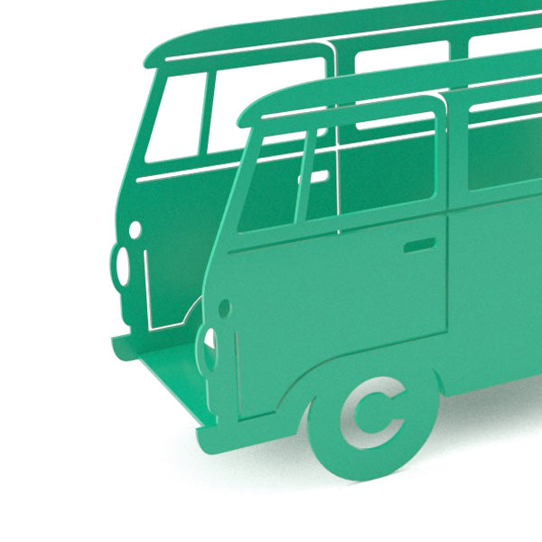 Campervan Magazine Rack - Green [D] Additional 3