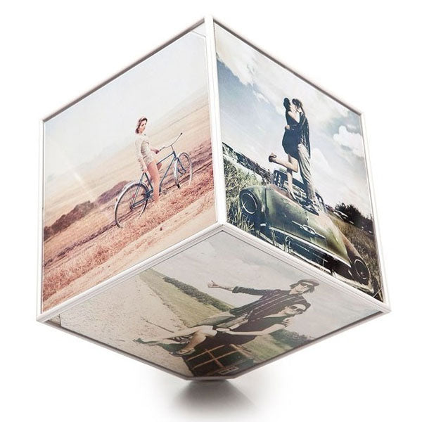 Kube Rotating Photo Display [D]