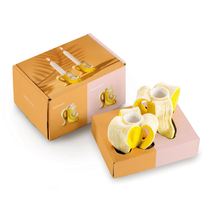 Banana Candle Holders - Set of 2 Additional 4