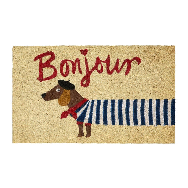 French Sausage Dog Doormat