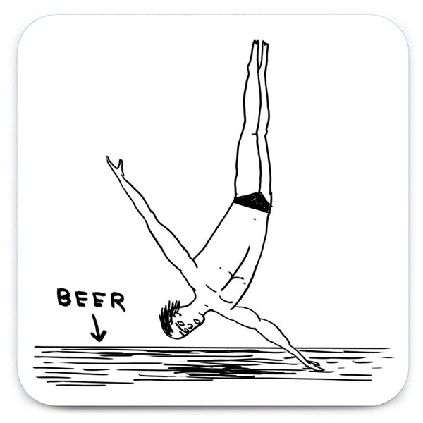 Beer Diver Coaster