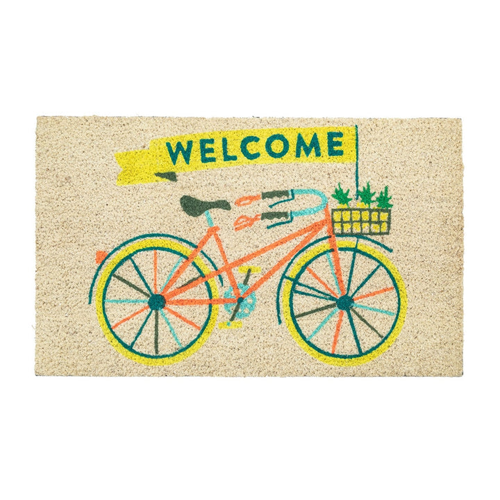 Bicycle Welcome Doormat