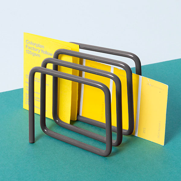 Block Letter Rack - Grey