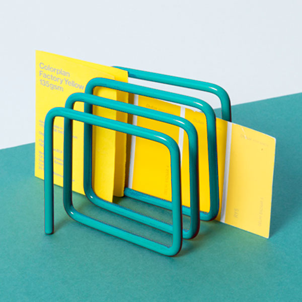 Block Letter Rack - Turquoise