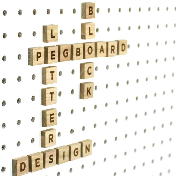 Block PegBoard Accessories - Letter Set [D] Additional 2
