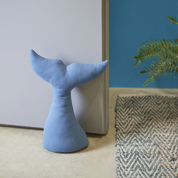 Blue Whale Door Stopper