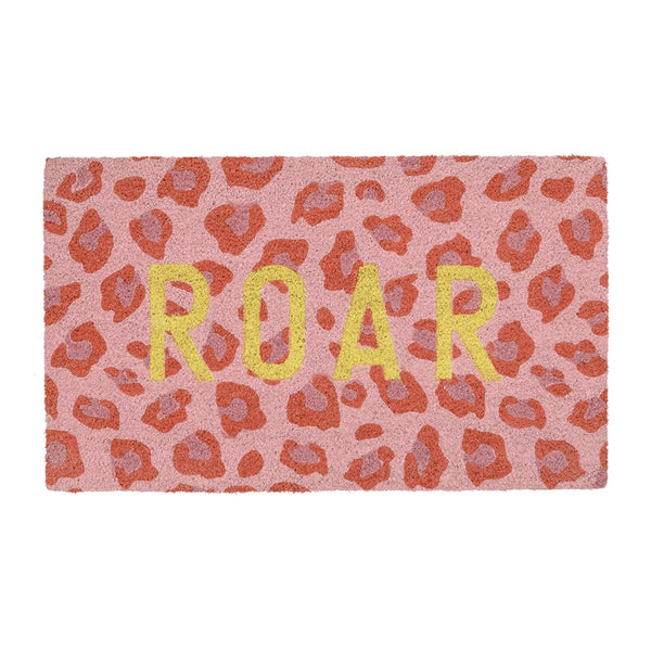 Roar Leopard Print Doormat