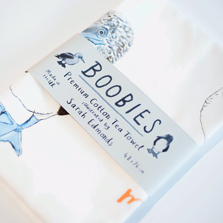Boobies Tea Towel Additional 2
