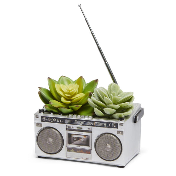 Boombox Stereo Planter