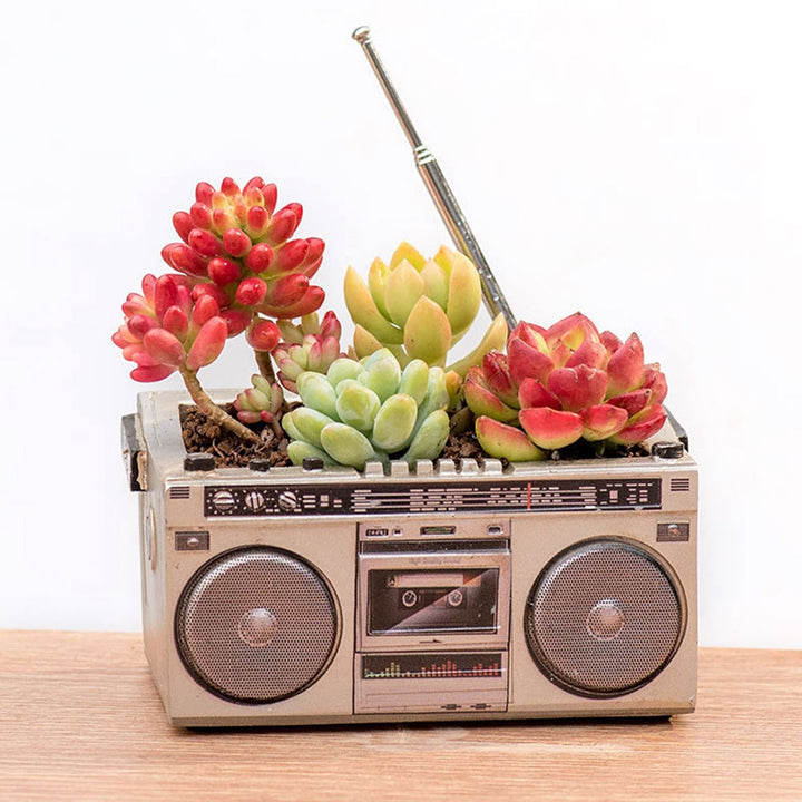 Boombox Stereo Planter Additional 4
