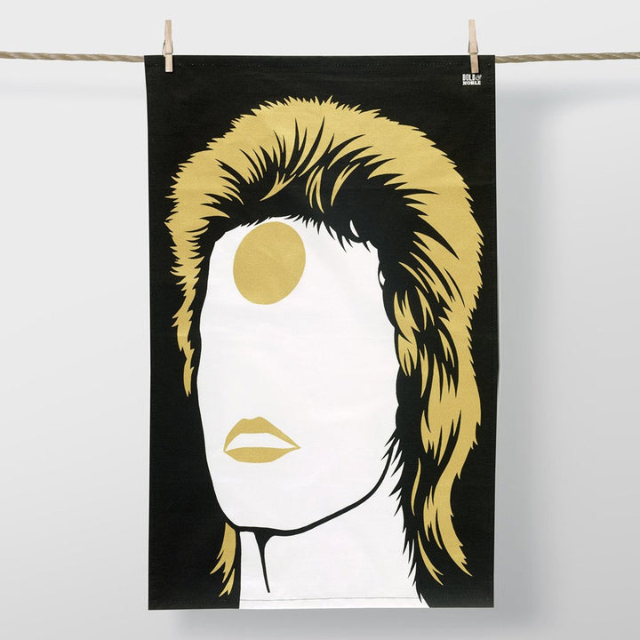 Ziggy Stardust Tea Towel 