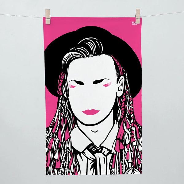 Boy George Tea Towel