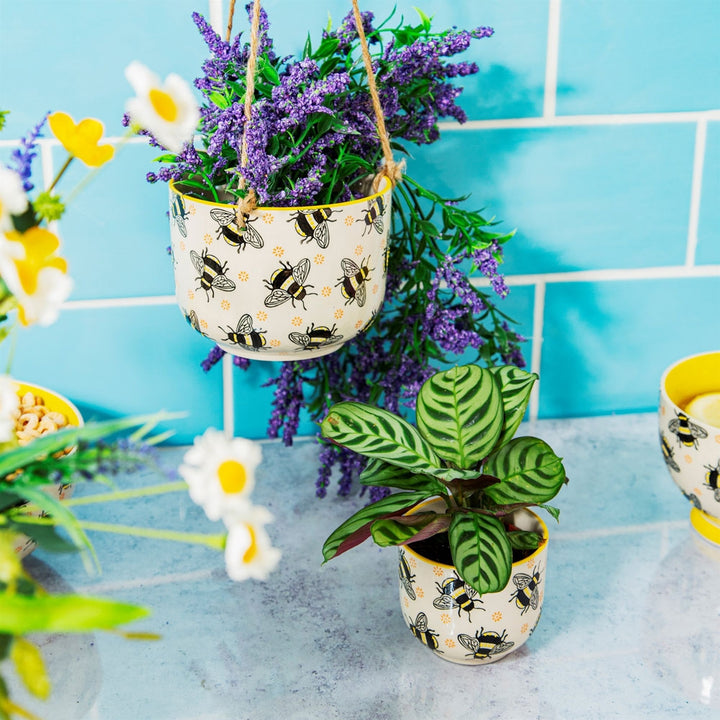 Busy Bees Hanging Planter [D] Additional 2