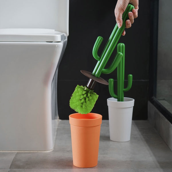 Cactus Toilet Brush and Holder