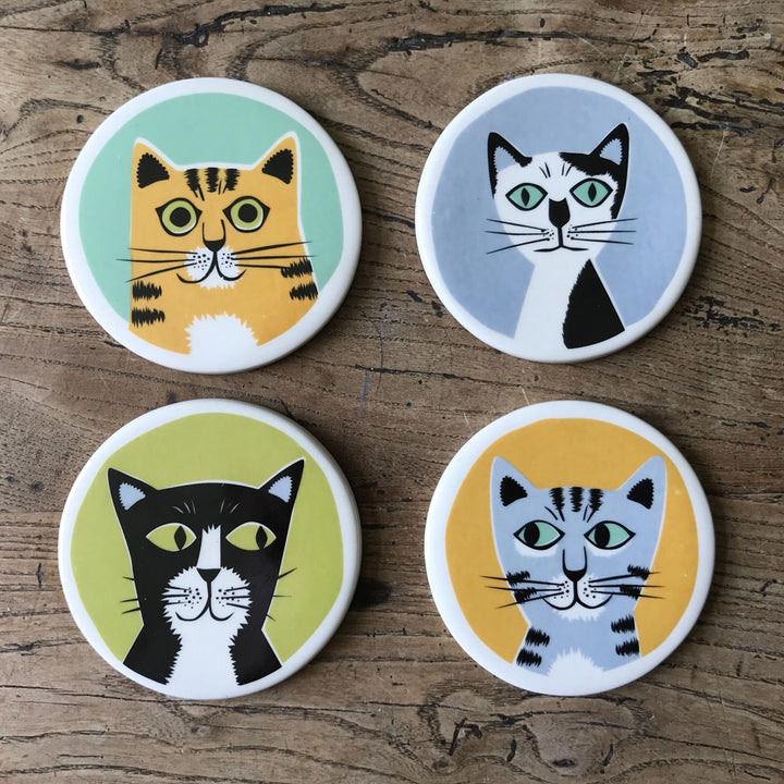 Cat Coasters (Set of 4) 