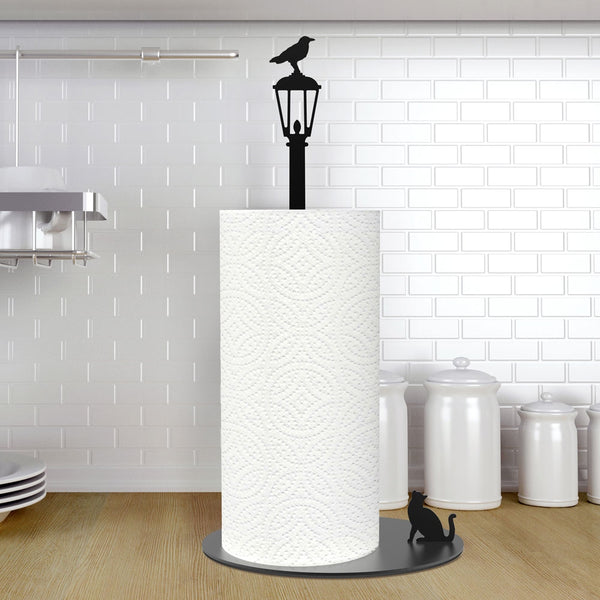 Cat n' Crow Kitchen Roll Holder