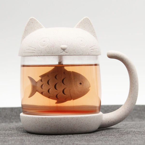 Cat Tea Infuser Cup