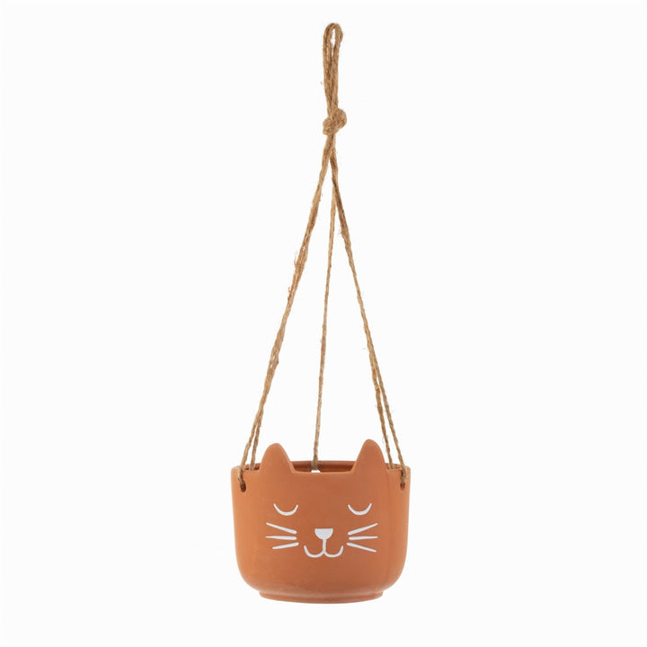 Cat's Whiskers Terracotta Hanging Planter [D] Additional 2