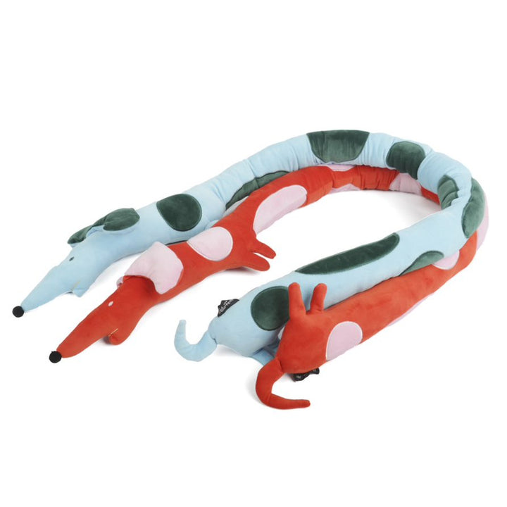 Sausage Dog Cushion - Red Additional 4