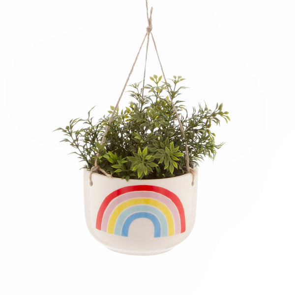 Chasing Rainbows Hanging Planter