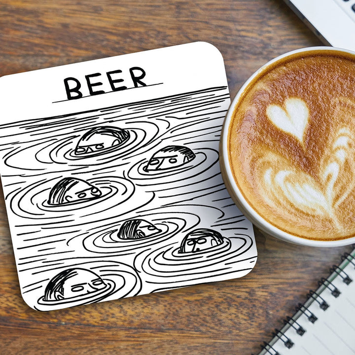 Beer Swimmers Coaster