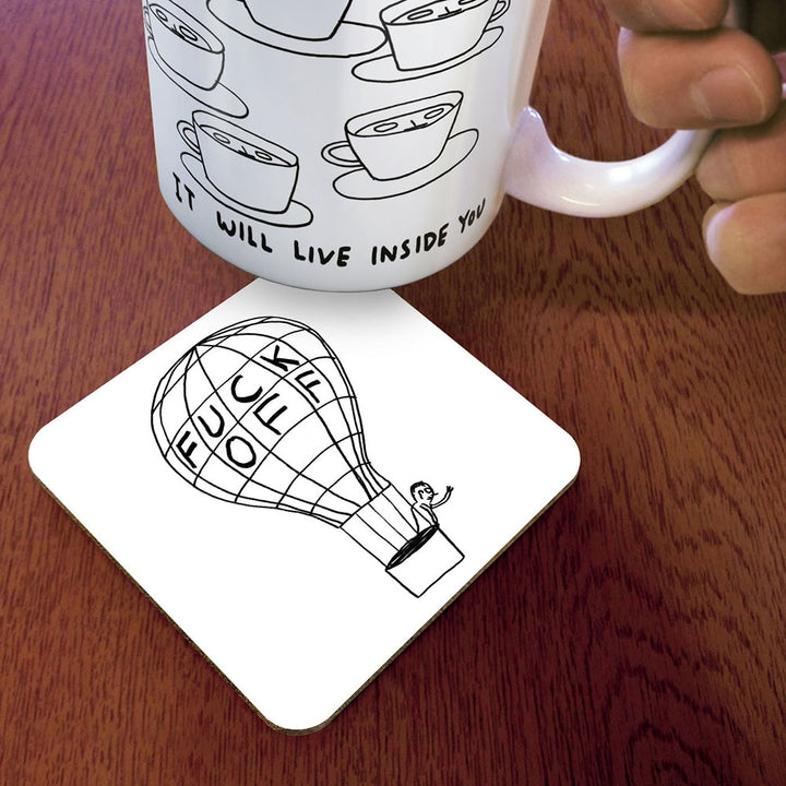 Fuck Off Balloon Coaster Additional 2