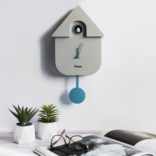 Cuckoo House Clock - Grey [D]