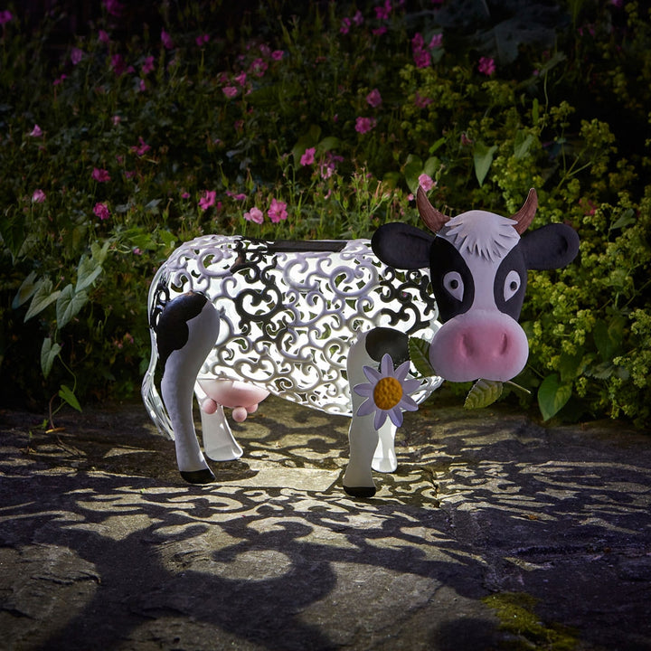 Daisy Cow Solar Garden Light