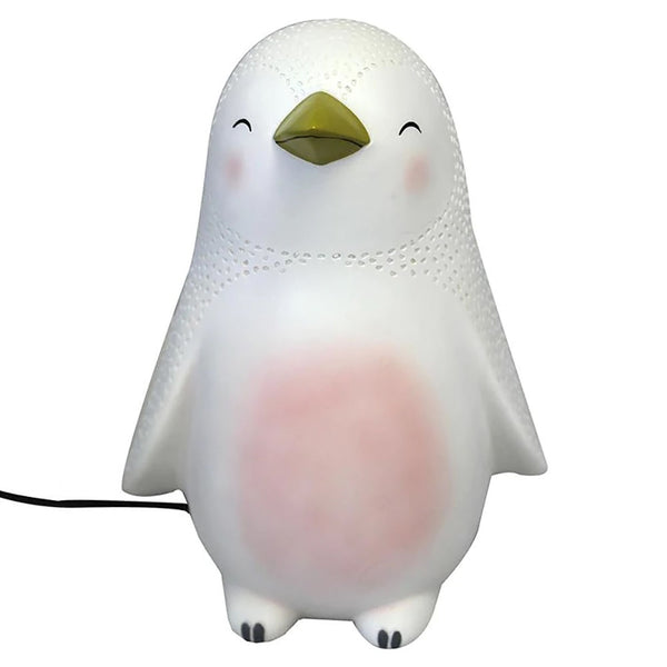 Over the Moon Penguin Lamp