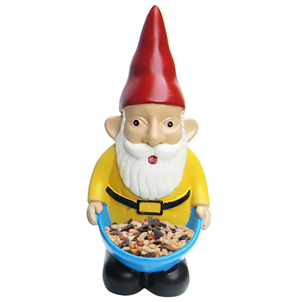 Nibble My Bits Gnome Bird Feeder